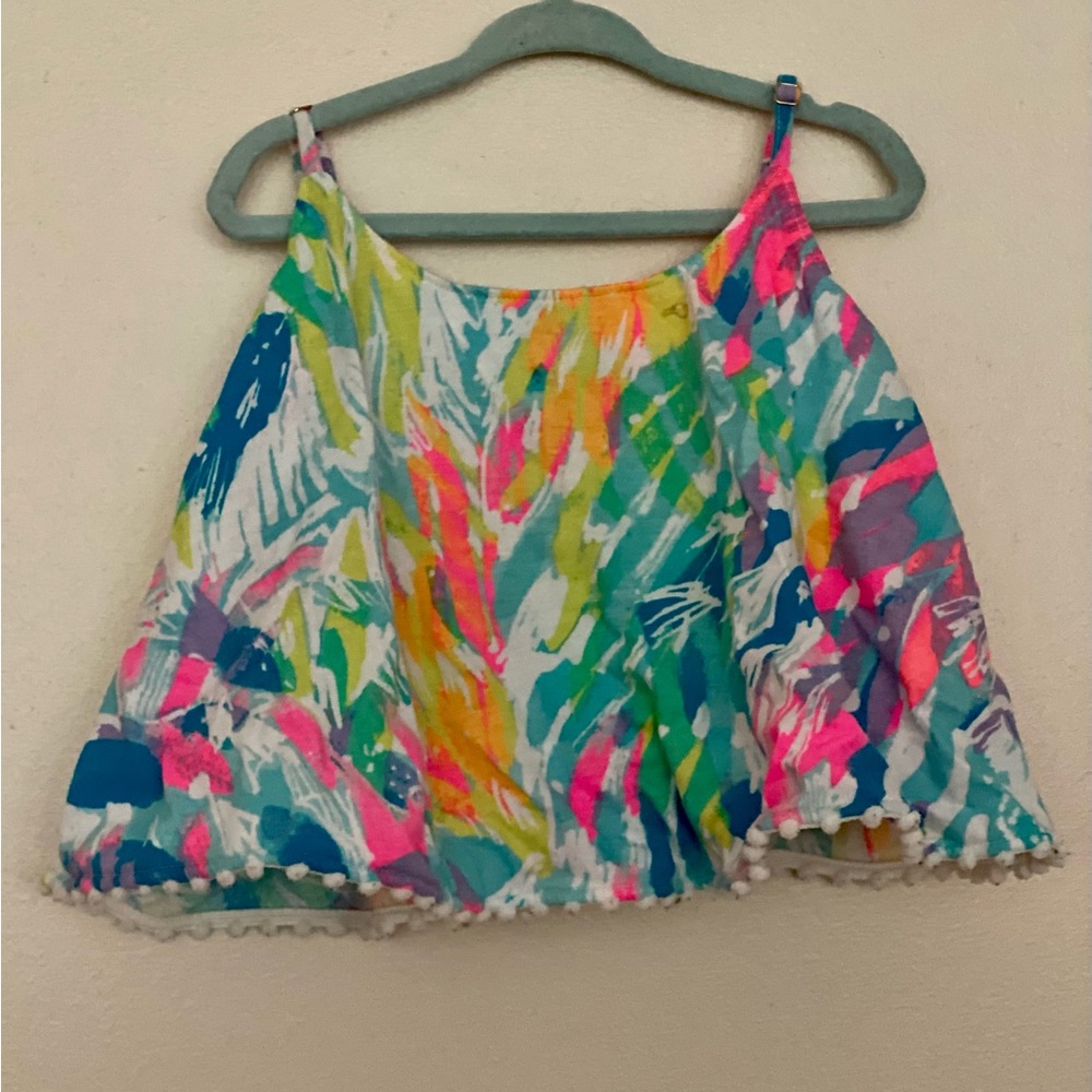 Lilly Pulitzer girls crop top